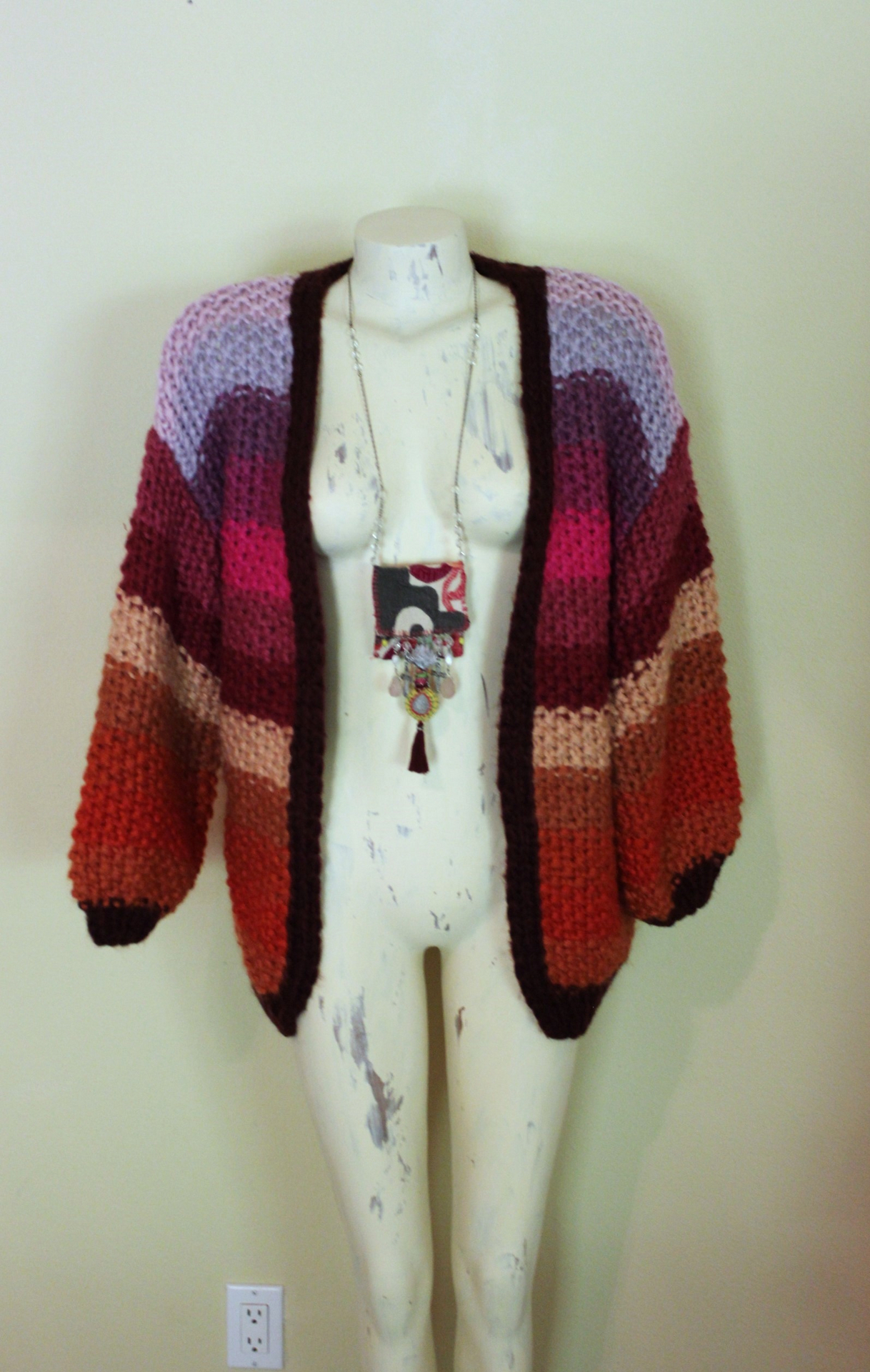 Anthropologie French Open Front Cardigan No. 2 - Made in France of Super Soft 100% Acrylic