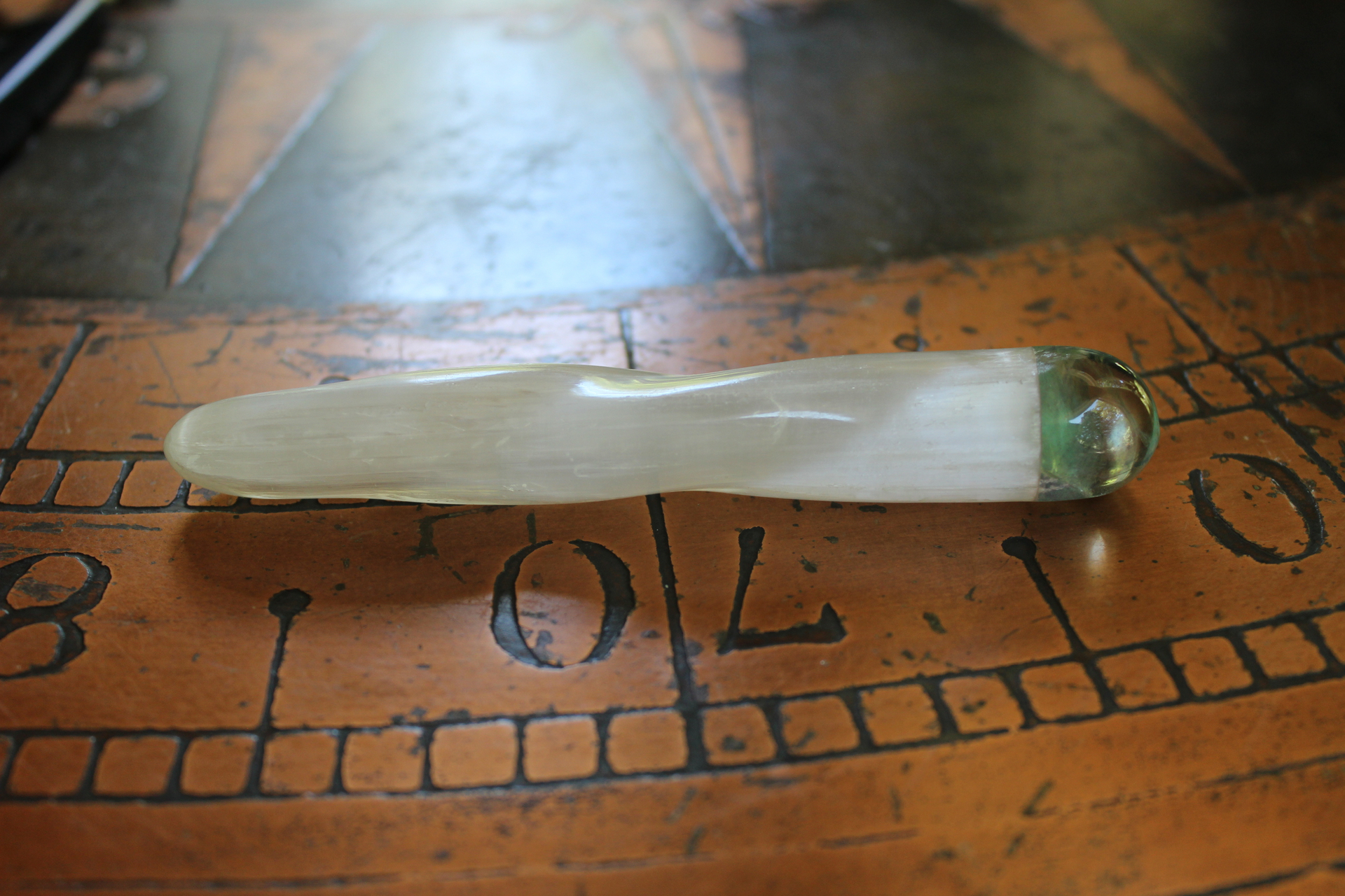 As Fine as Soul Necklace Set with Fluorite Capped Selenite Wand & Pouch, Twilight Goddess Medal, Sterling Capped Raven Wing & Black Tourmaline + More!