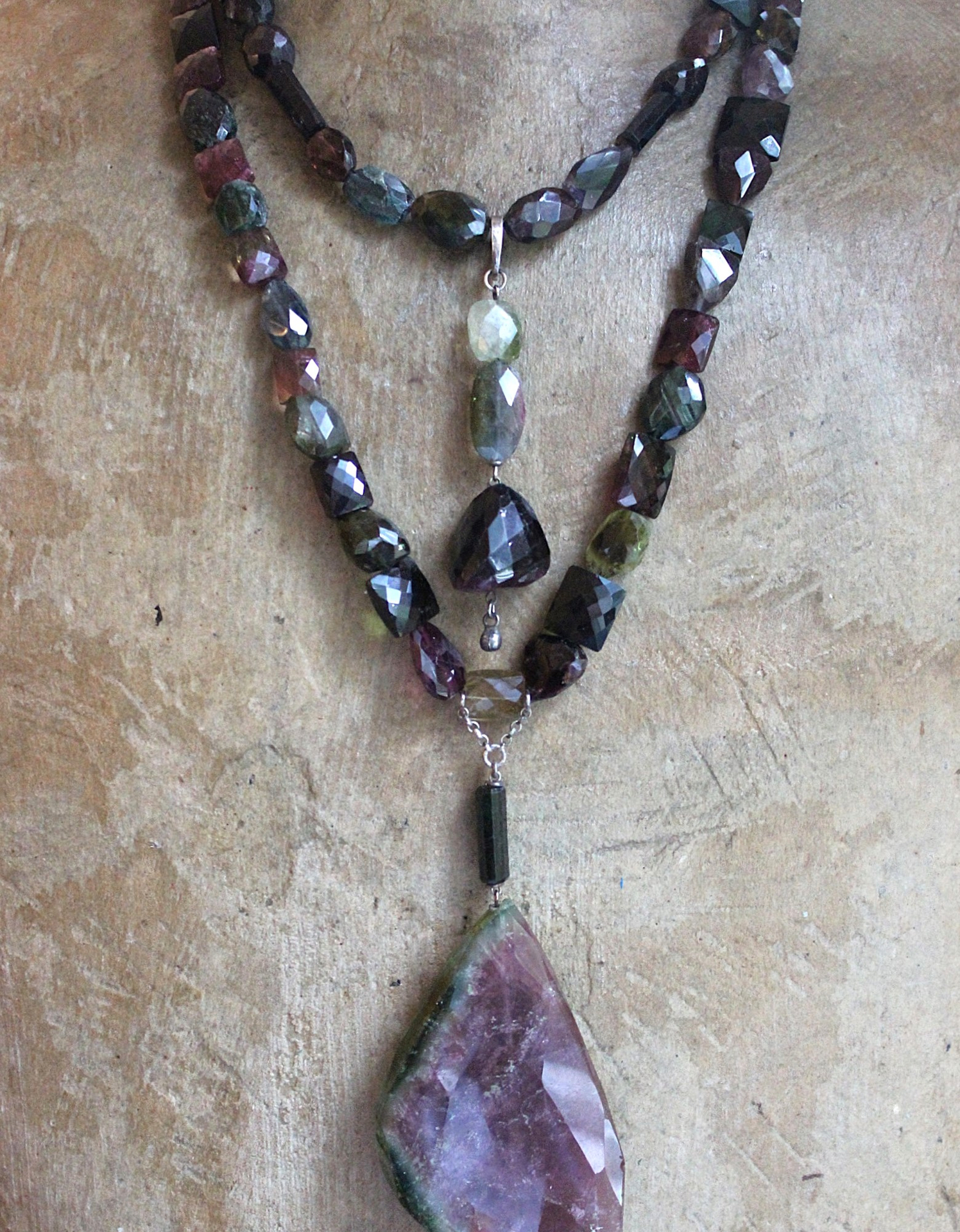Layaway for J Tourmaline Necklace Set