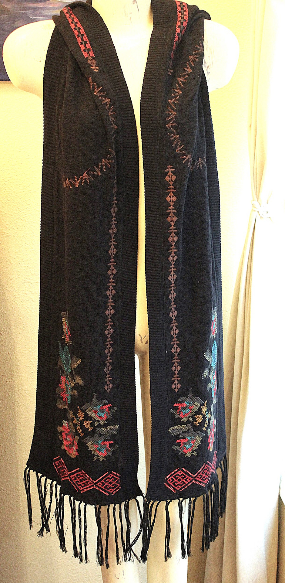 NEW! Rare and Unique Embroidered Biya Johnny Was Snood Scarf - 3 Options!