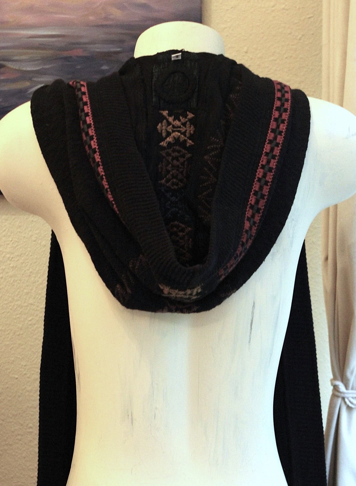 NEW! Rare and Unique Embroidered Biya Johnny Was Snood Scarf - 3 Options!