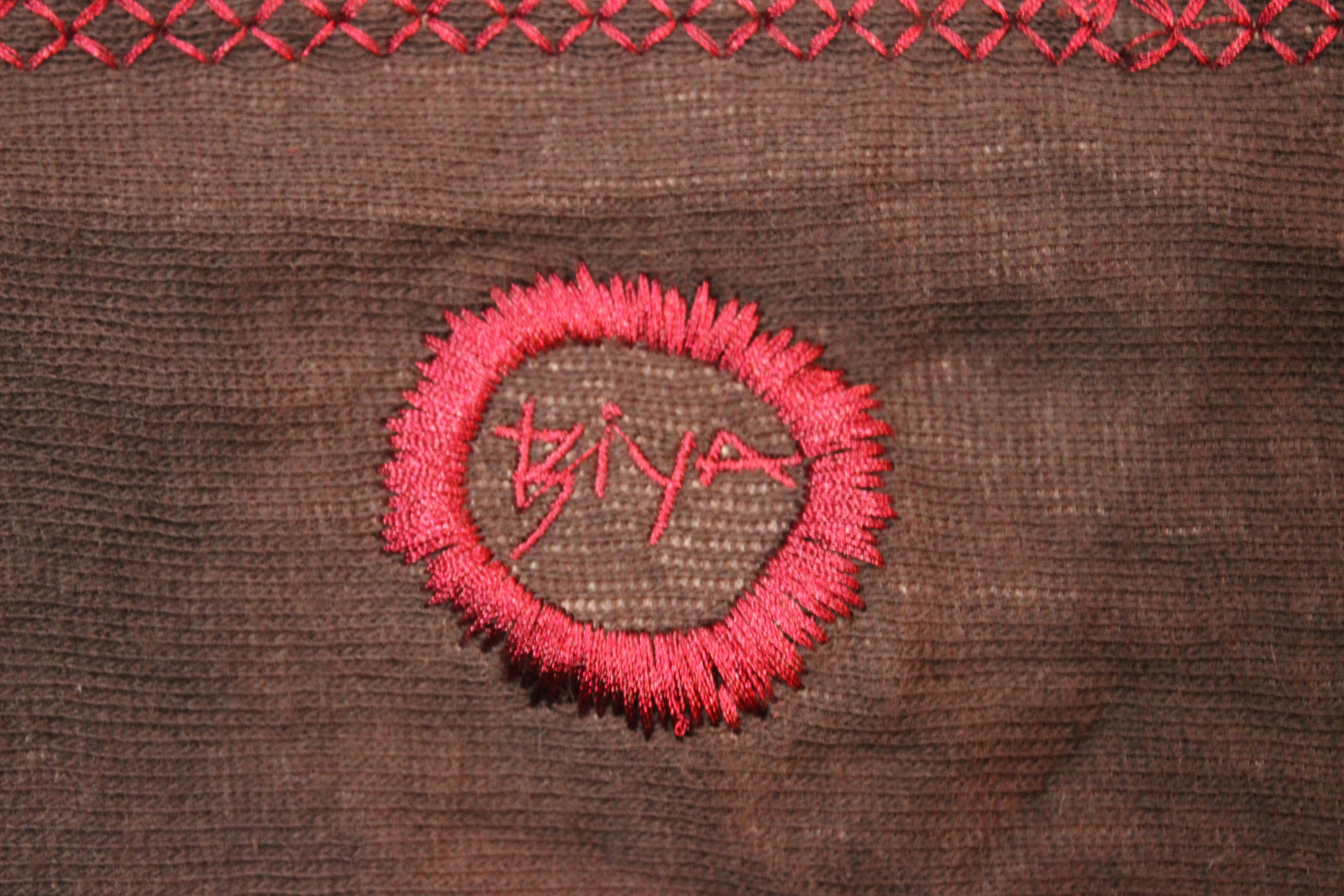 NEW! Set of 3 Biya Johnny Was Cotton Embroidered Scarf/Shawls with Shawl Pin - Versatile & Lovely!