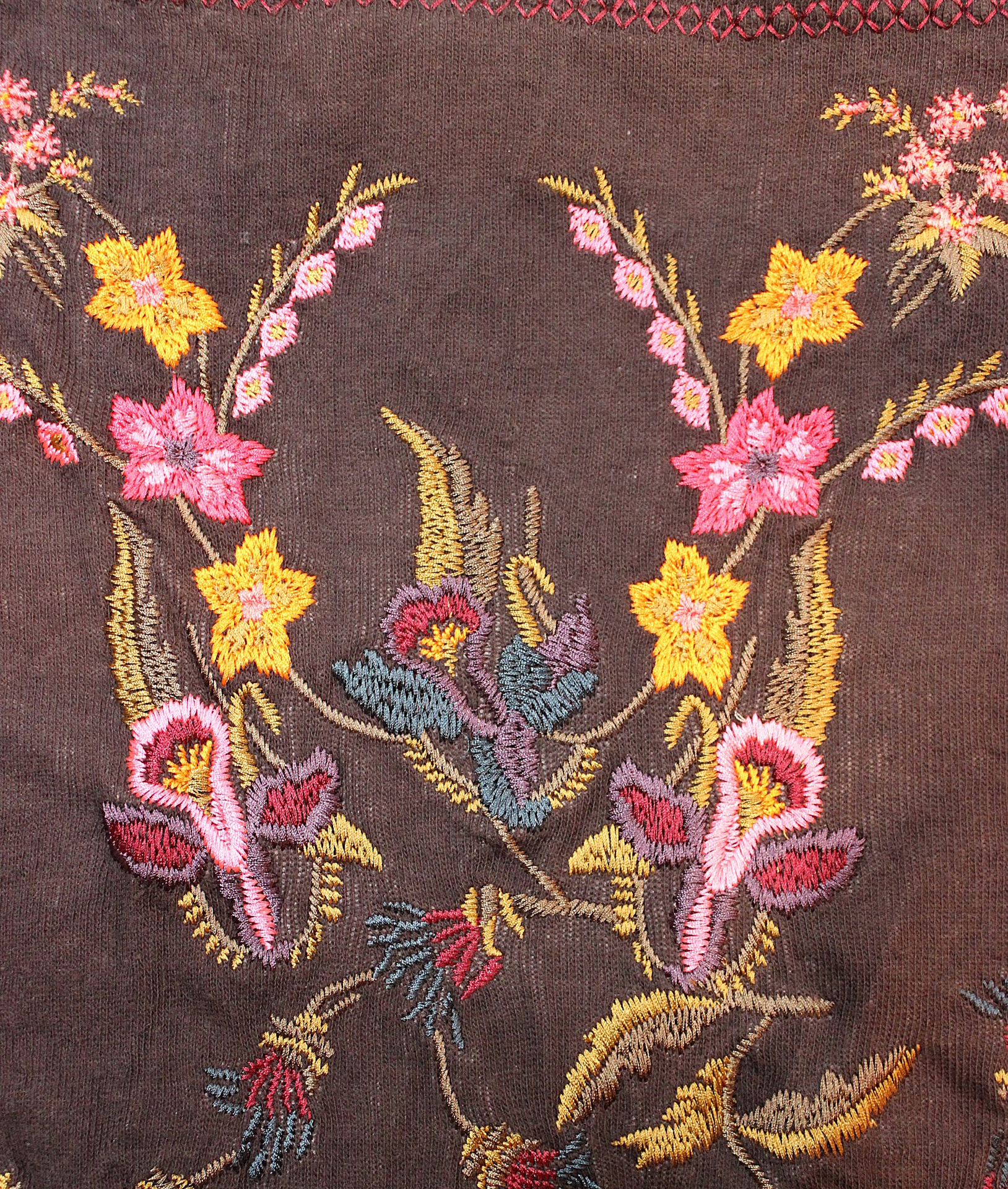 NEW! Set of 3 Biya Johnny Was Cotton Embroidered Scarf/Shawls with Shawl Pin - Versatile & Lovely!