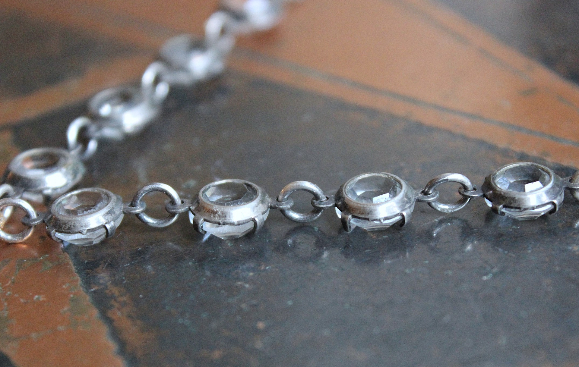 The 5 Tenets Necklace with Rare Sterling Sacred Heart "Love, Pray, Give, Work, Learn" Cross, Faceted Prong & Cup Set Crystals,Sterling Chain & Tassel