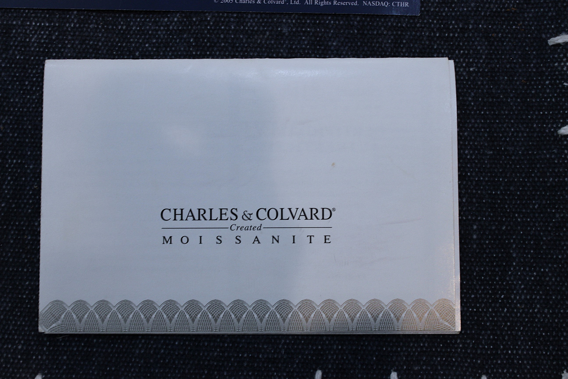 NEW! Custom Made One of a Kind 14 White Gold Certified Charles and Colvard 10.48 Carat Moissanite Ring