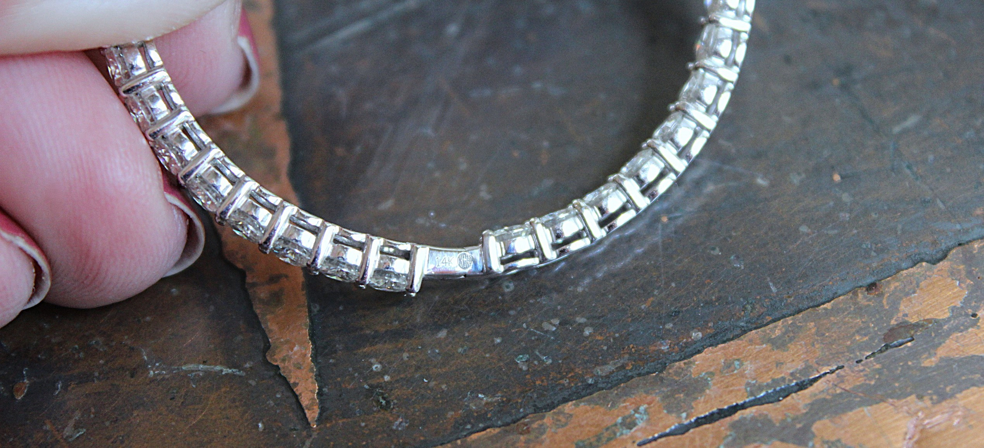 NEW! 14K White Gold 7 Carat Moissanite Hoop Earrings - 50% OFF with purchase of Moissanite Ring!