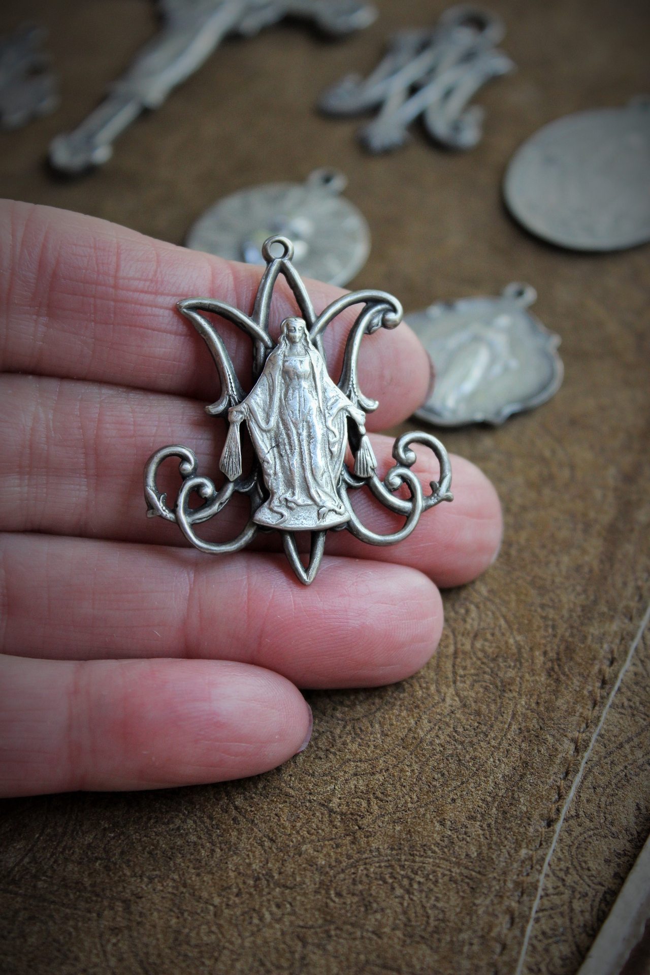 Old French Medal Collection - Set of 10 Old Casts 