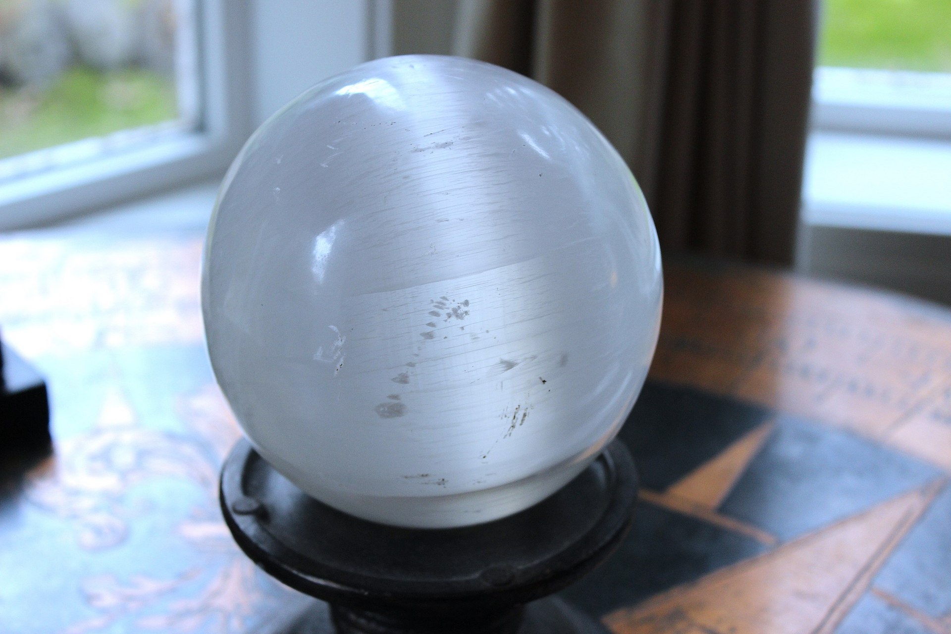 NEW! Light of the Moon Collection with 2 Amazing Selenite Swords, Selenite Orb and Stand