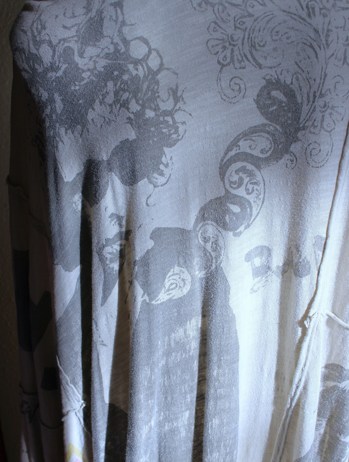 NEW! Rare Vintage Magnolia Pearl Graphic Duster Kimono - One Size Fits All