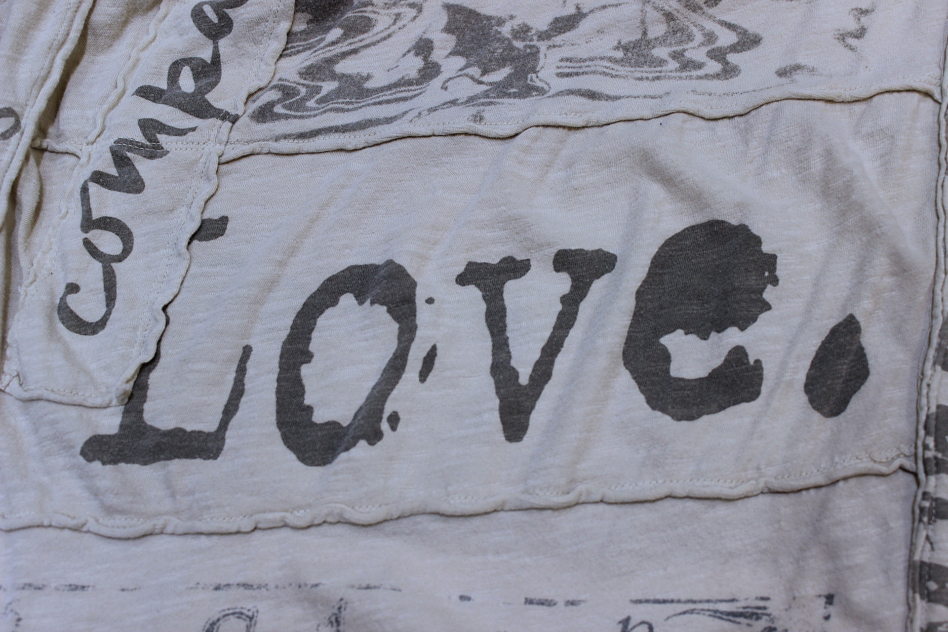 NEW! Rare Vintage Magnolia Pearl Graphic Duster Kimono - One Size Fits All