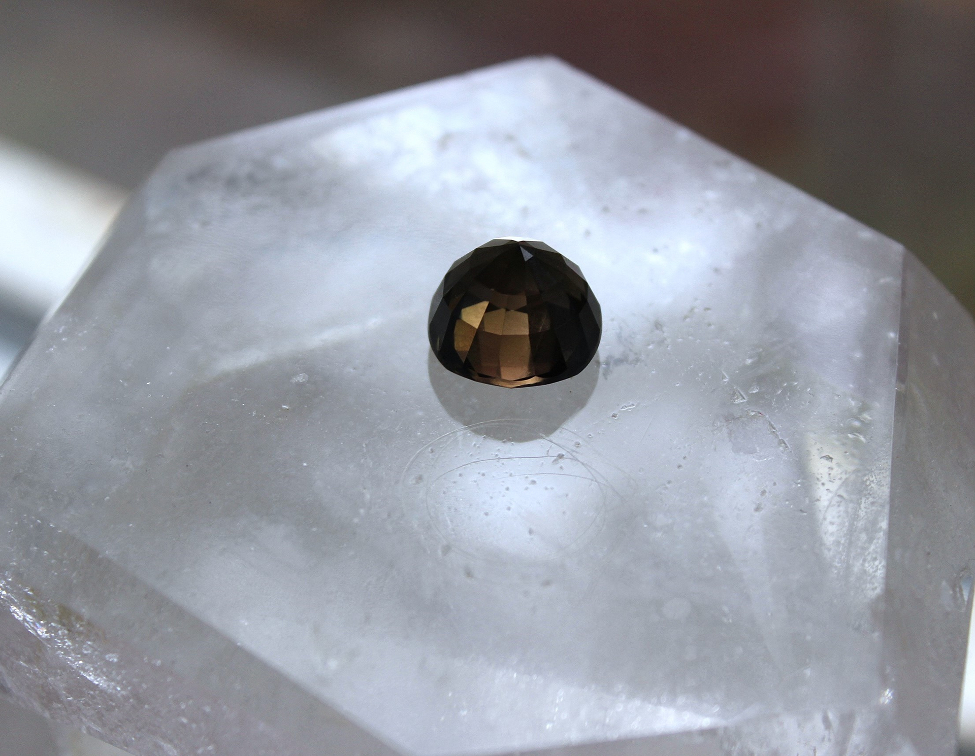 NEW! Rare Gem Collection Necklace with 9 Faceted Gemstones,Antique Pocket Watch Case, Sterling Belcher Chain and Sterling Tassel