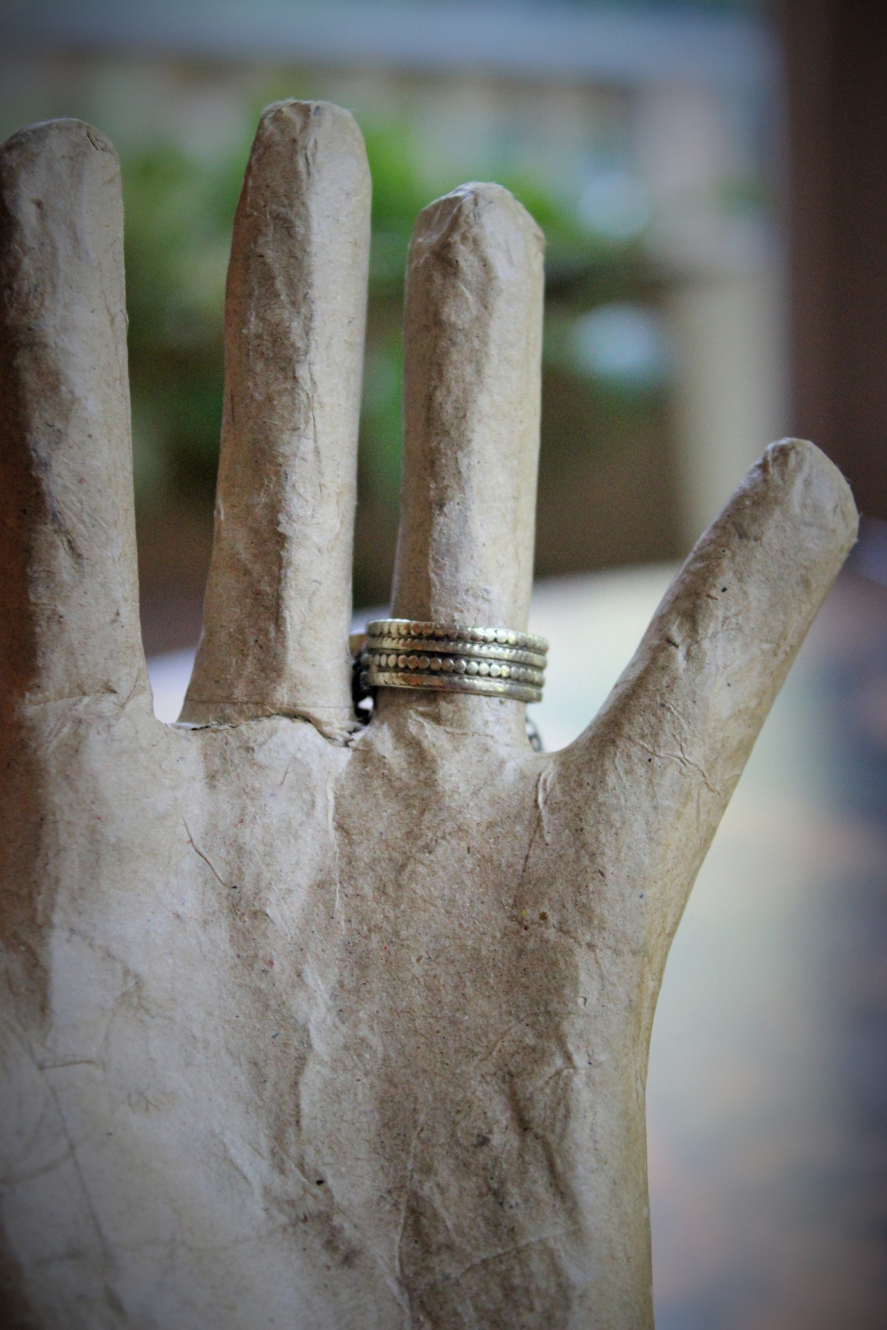 NEW! Be Still Antique Gypsy Ring w/Faceted Quartz Points,Tiny Sterling Prayer Box,Bi-Color Tourmaline,Tiny Antique Coptic Cross+Much More!