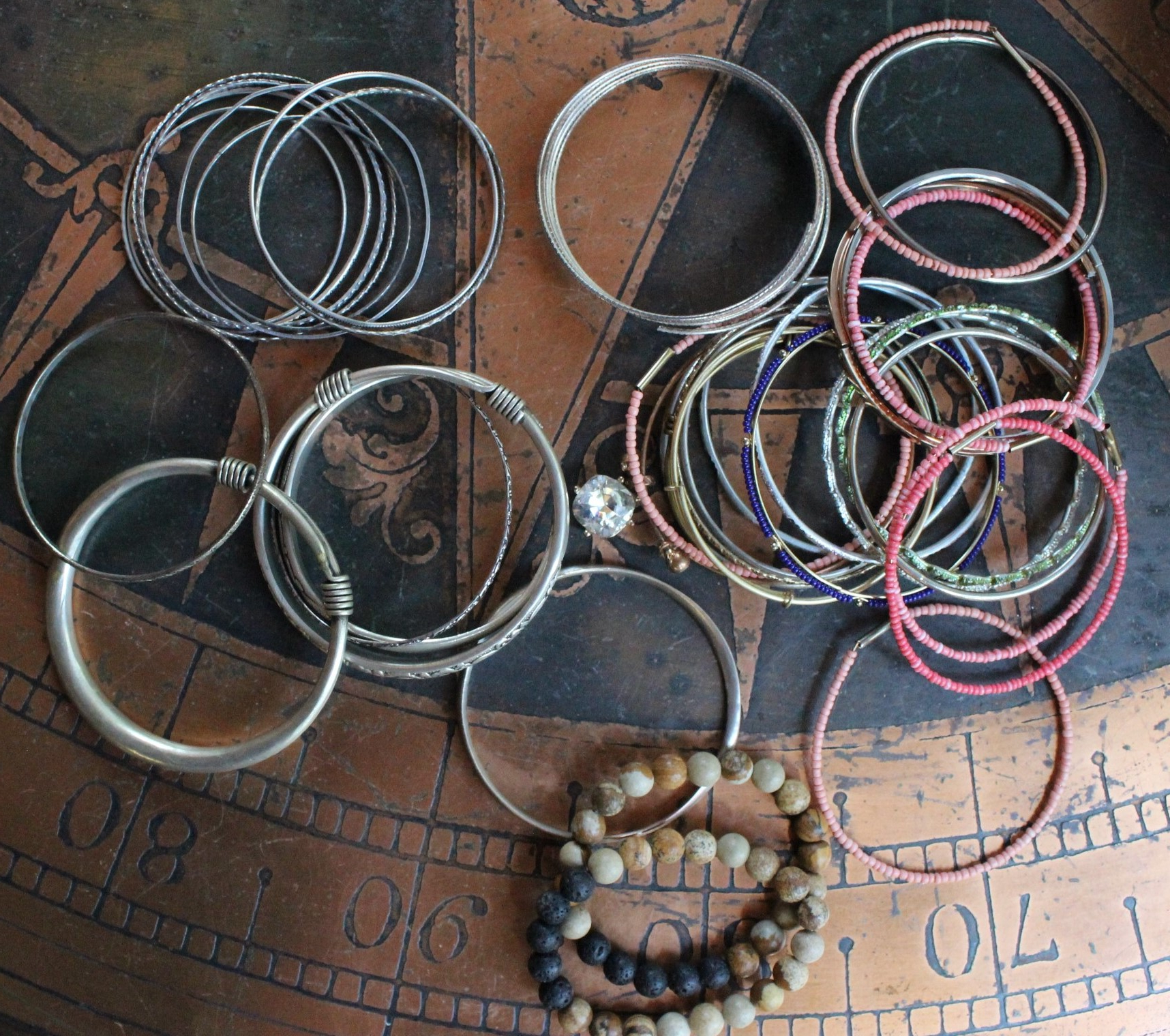 Jewelry Destash - Incredible Collection of Findings, Antique Sterling Bangles, Vintage Watch & More!