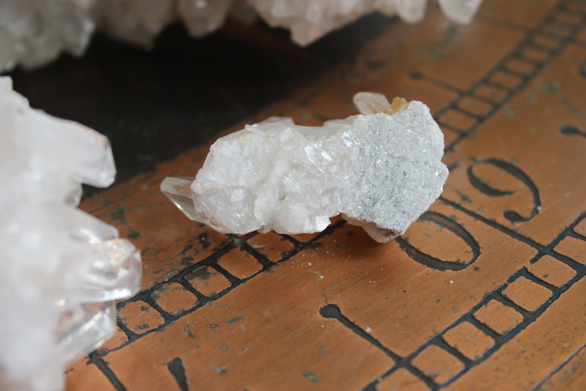 Clear Rock Quartz Cluster Collection 