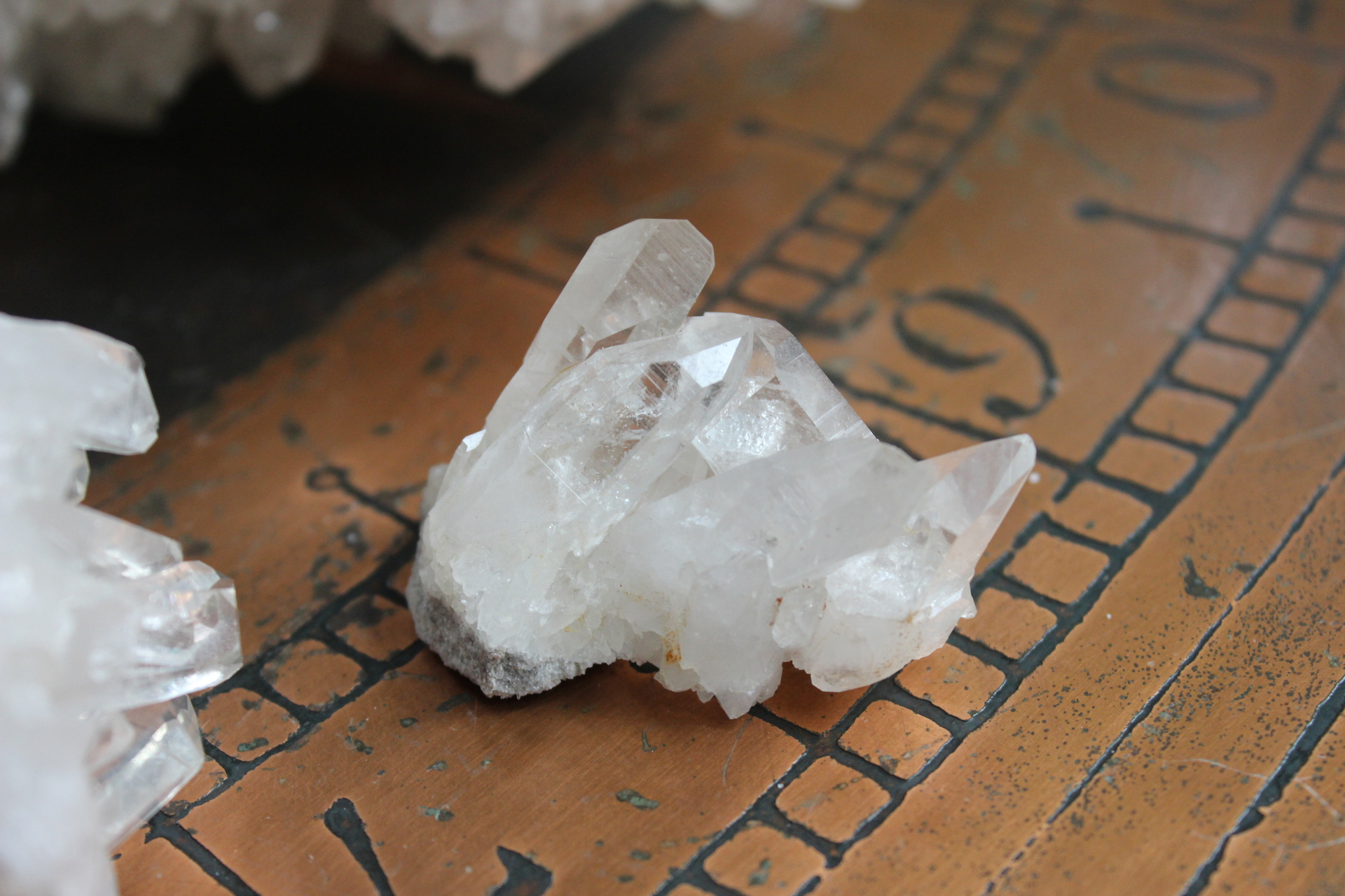 Clear Rock Quartz Cluster Collection 