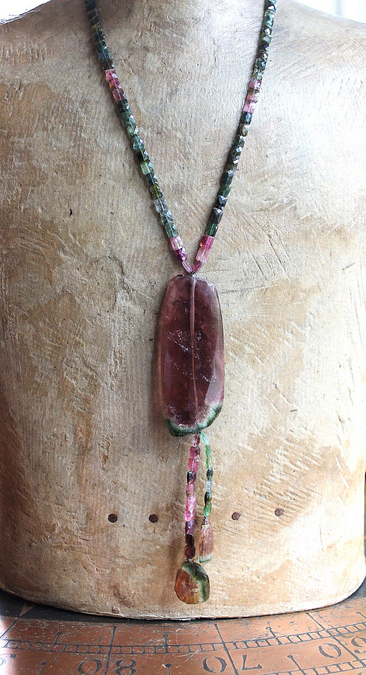 SOLD to D Tourmaline Necklace