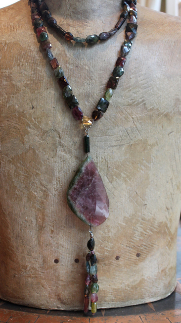 Layaway for J Tourmaline Necklace Set
