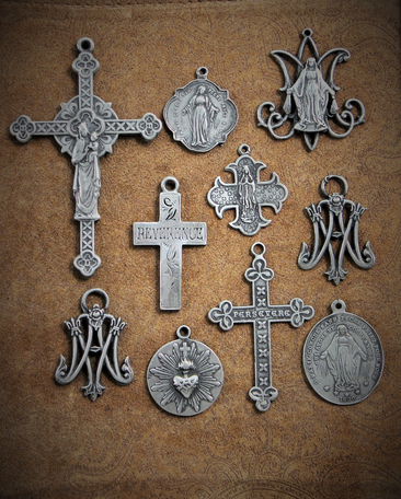 Old French Medal Collection - Set of 10 Old Casts 